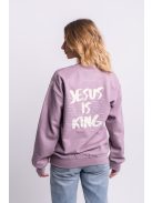 JESUS IS KING unisex sweatshirt