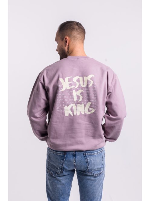 JESUS IS KING unisex sweatshirt