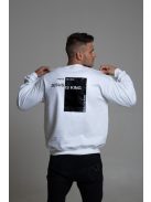 JESUS IS KING white unisex crewneck