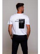 JESUS IS KING white unisex T-shirt