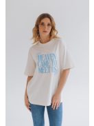 HEAVEN CAME TO MEET US OVERSIZE T-shirt