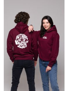 NOTHING BUT THE BLOOD OF JESUS unisex hoodie