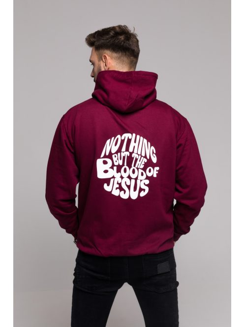 NOTHING BUT THE BLOOD OF JESUS unisex hoodie