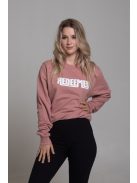 REDEEMED dustypink unisex crewneck