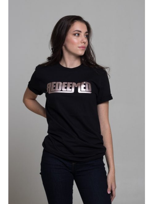 REDEEMED rose gold unisex T-shirt